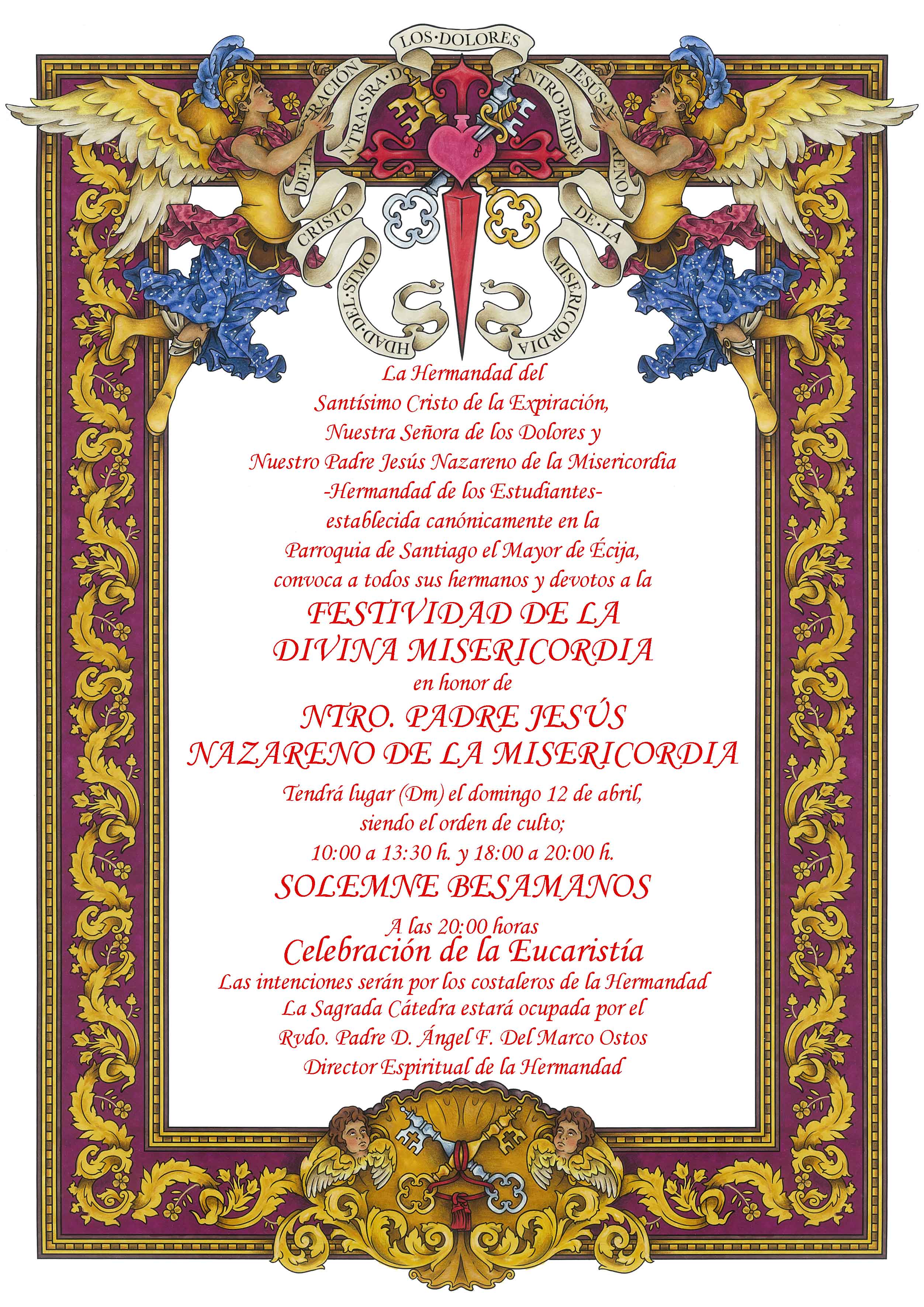 Cartel Misericordia 2026